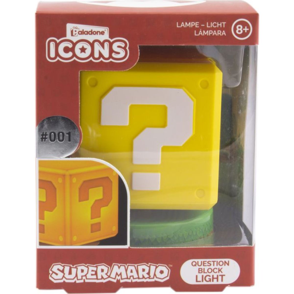 Icon Light Super Mario - Question blok
