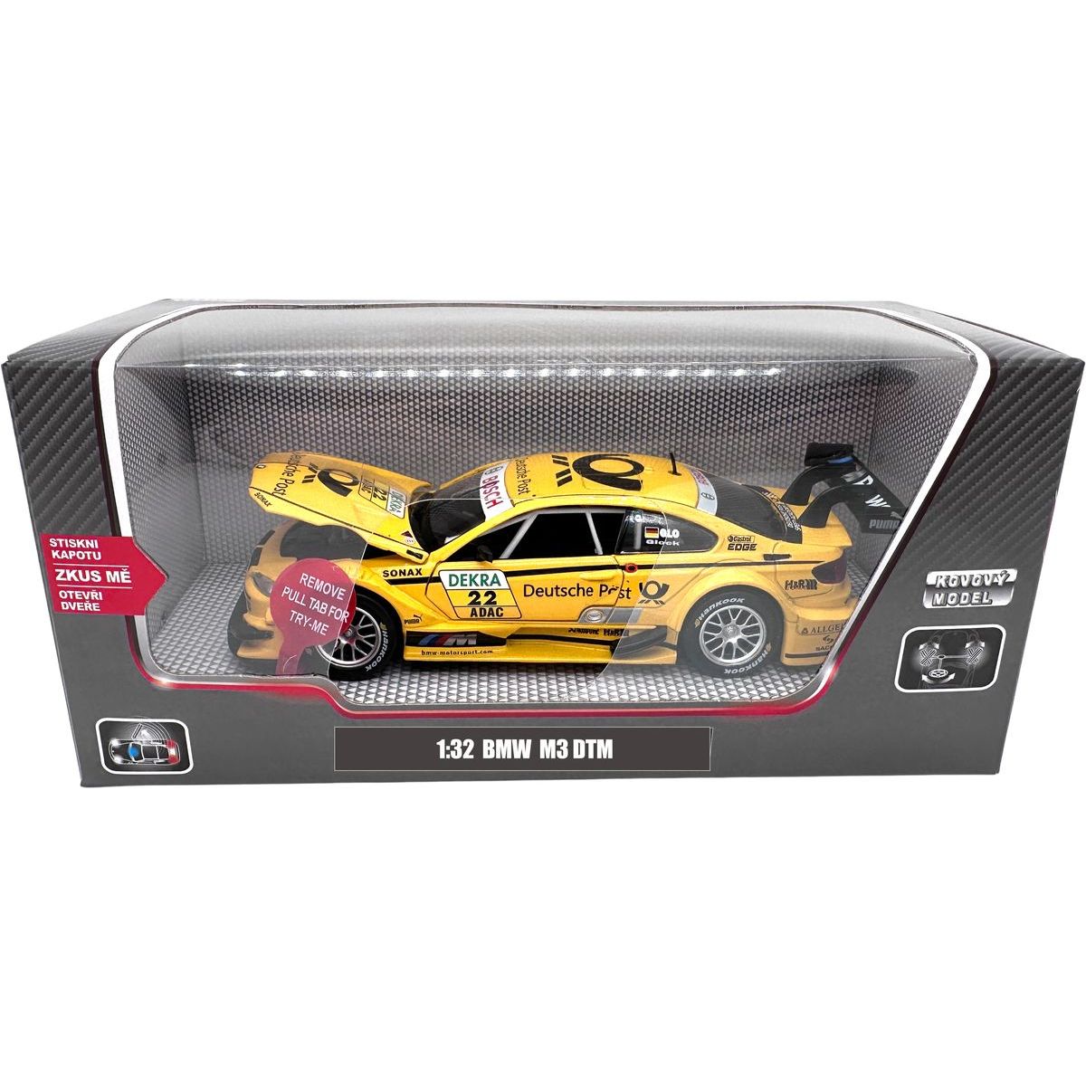 Sparkys 1:32 BMW M3 DTM žluté