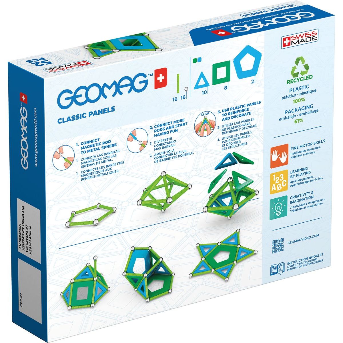 Geomag Classic Panels 52