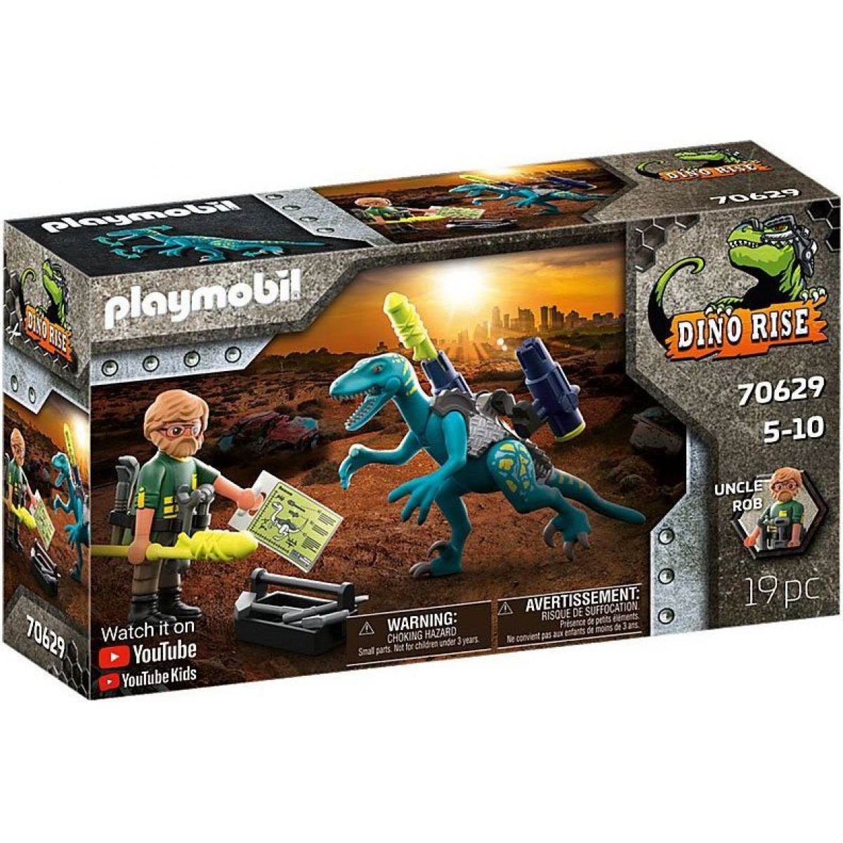 PLAYMOBIL® 70629 Uncle Rob: Výzbroj do boje