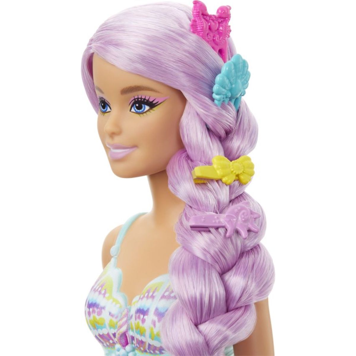 Mattel Barbie pohádková panenka s dlouhými vlasy - mořská panna