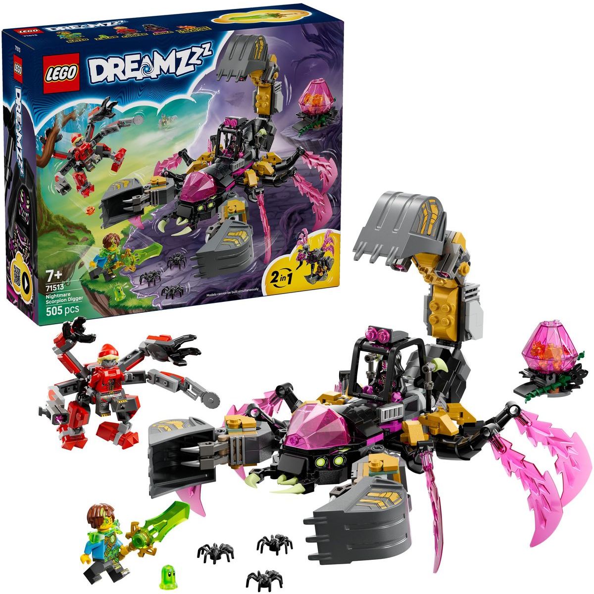 LEGO® 71513 Škorpioní rypadlo z nočních můr