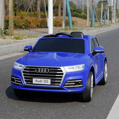 Made Elektrický model auta Audi Q5 modré