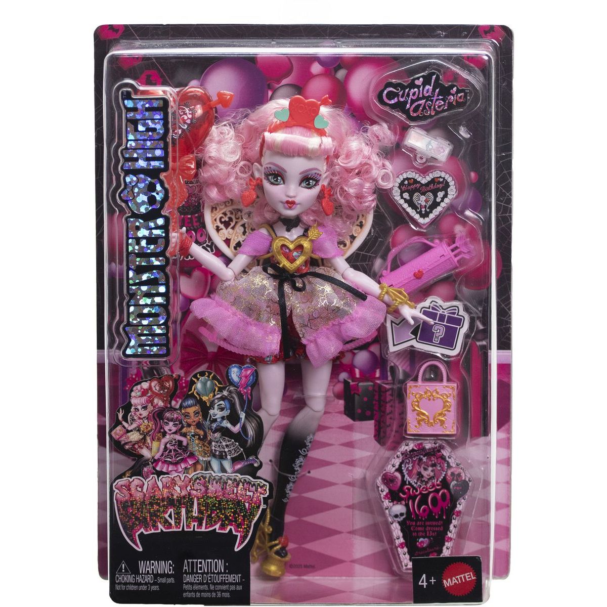 Monster High panenka děsivě sladká oslava Cupid Asteria