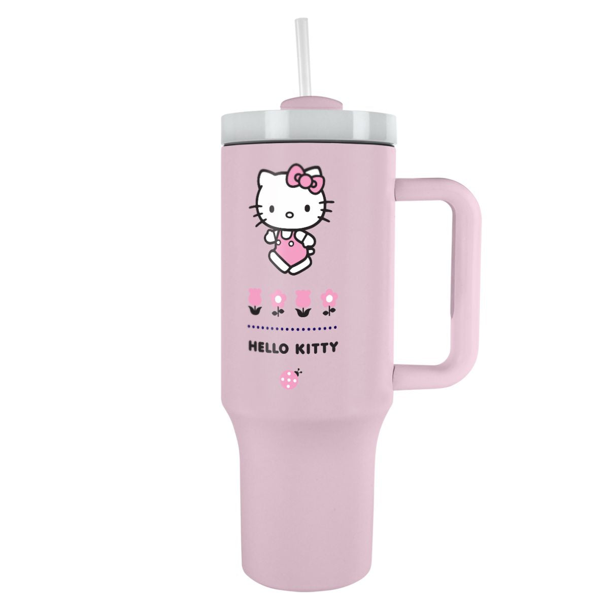 Pyramid International Hello Kitty Cestovní hrnek s brčkem