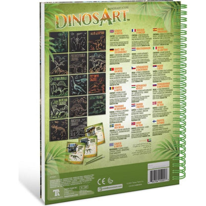 Nebulous Stars Dinosauři Vyškrabovací deníček