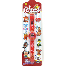 Sparkys Digitální hodinky zvířátka 20,5 cm červené