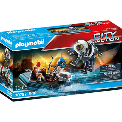 PLAYMOBIL® 70782 Policejní Jetpack Zatčení zloděje umění