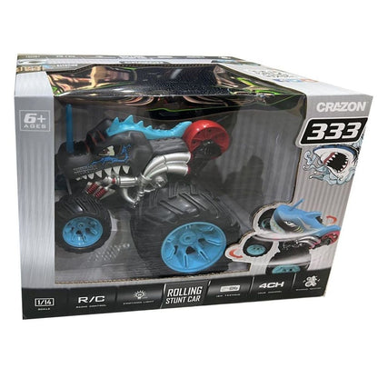 RC 5-kolové kaskadérské auto černé 1 : 16