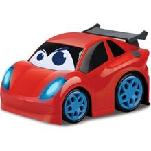 Kiddy Go! Sportovní auto červené se světlem a zvukem, 19 cm