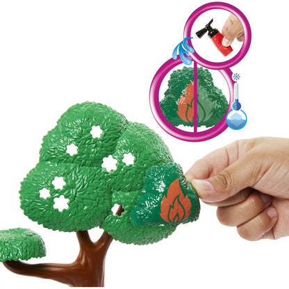 Barbie Hasičská stanice s panenkou