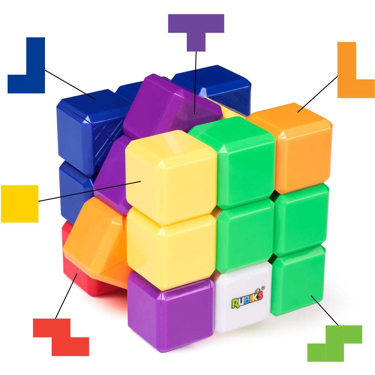 Spin Master Rubikova kostka 3x3 tetris