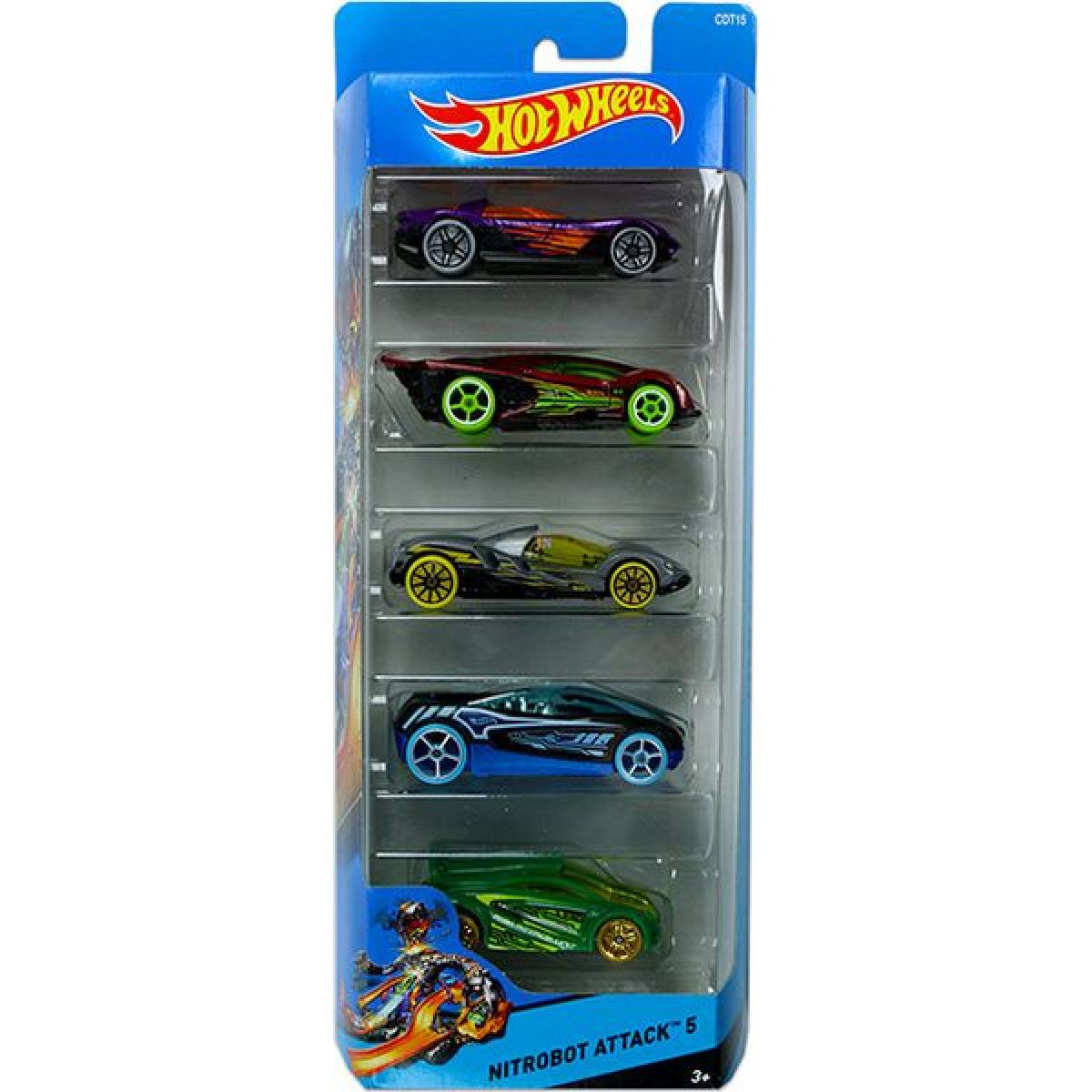 Hot Wheels Autíčka 5 ks