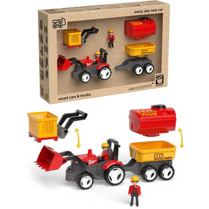 EFKO ECO MultiGO Farm set - figurky Igráčků farmářů s traktorem