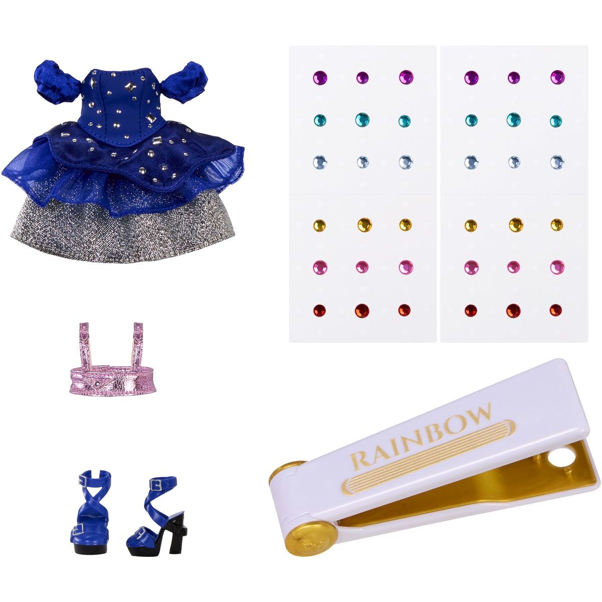 Rainbow High Be Dazzling Fashion panenka - Genevieve Bleue (Blue)