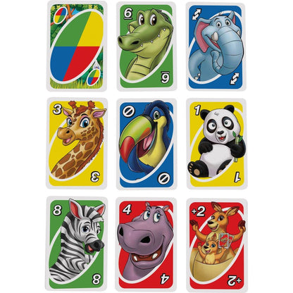 Mattel Uno Junior zvířátka