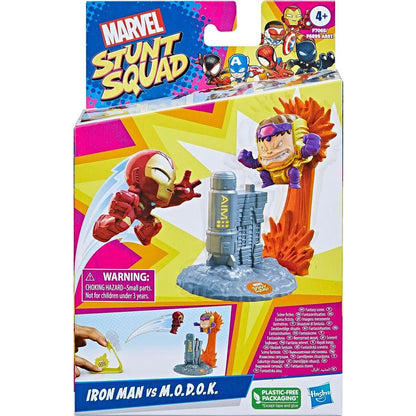 Hasbro Marvel Stunt Squad Hero vs. Villain Iron Man vs. M.O.D.O.K