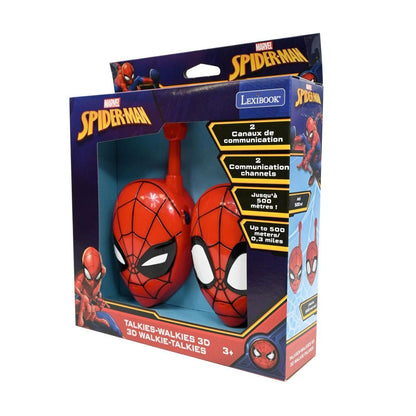 Lexibook 3D vysílačky Spiderman s dosahem 500 m