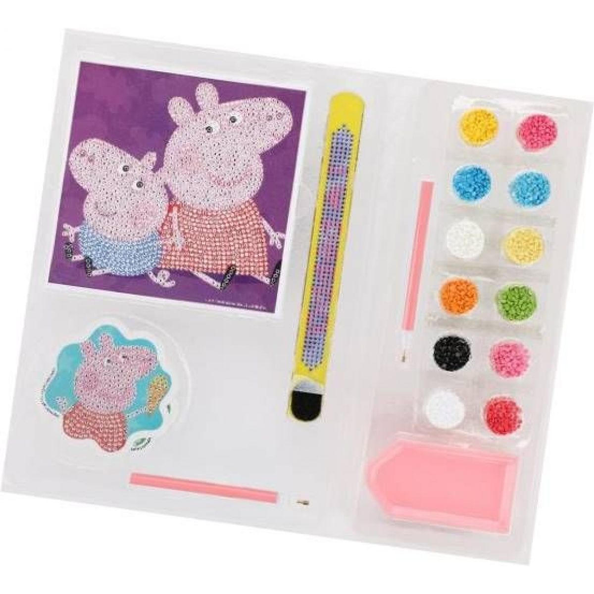 Dotzies Diamantové malování - Peppa Pig - Velká sada