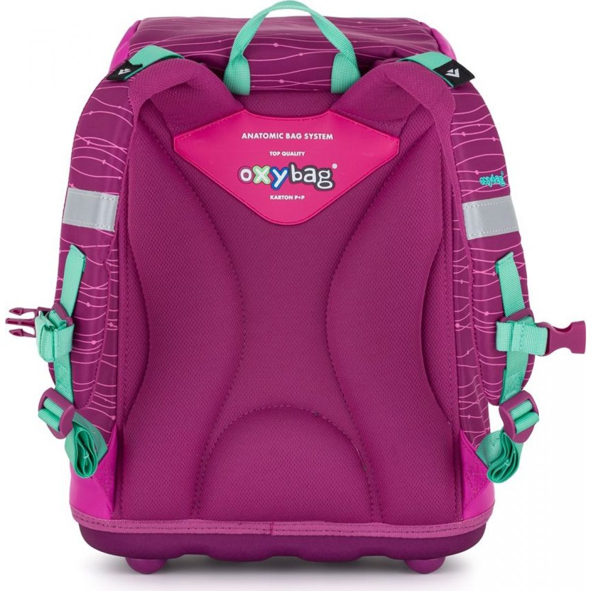 Oxybag Set 4dílný Oxy Sherpy Pink