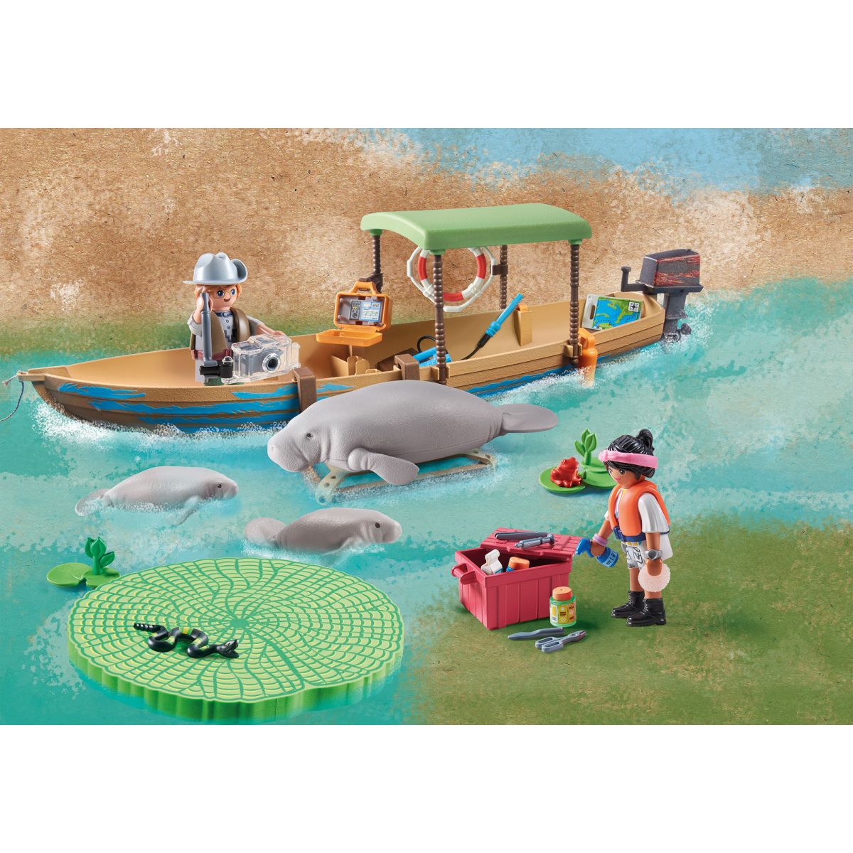 PLAYMOBIL® 71010 Výlet člunem za kapustňáky