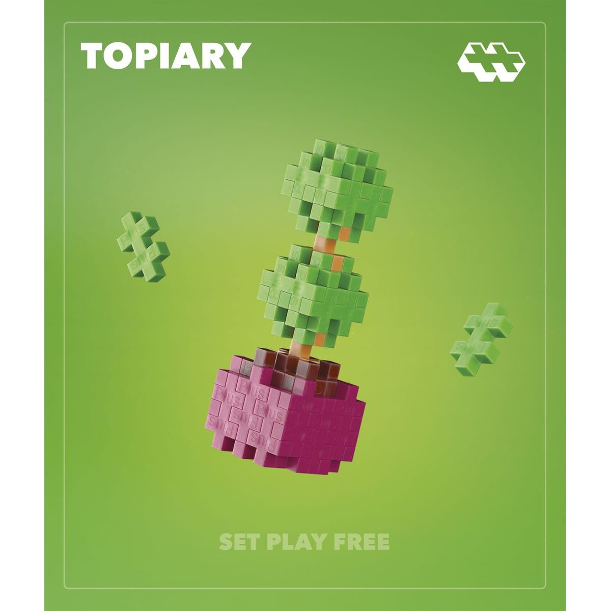 Plus-Plus Kytky Topiary