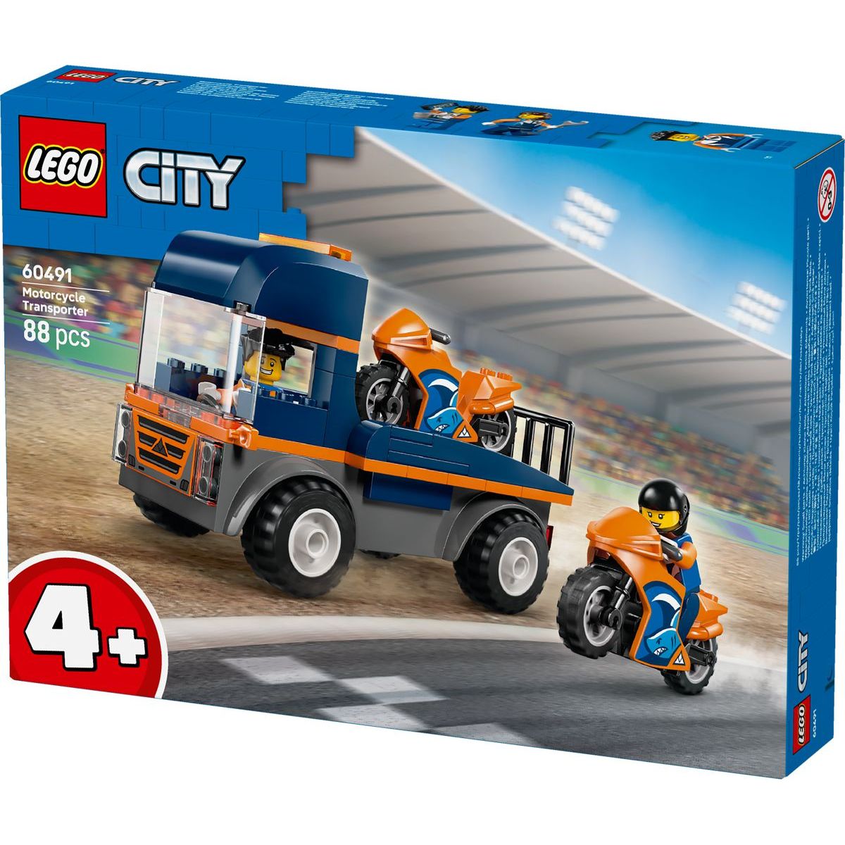 LEGO® 60491 Kamion na přepravu motorek
