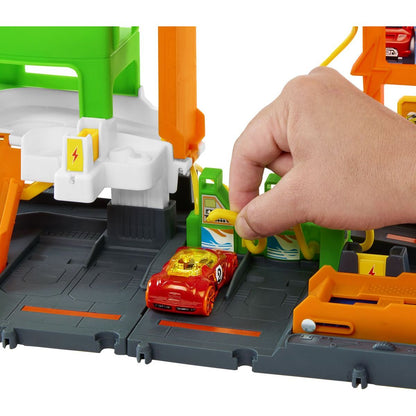 Mattel Hot Wheels City super nabíjecí stanice