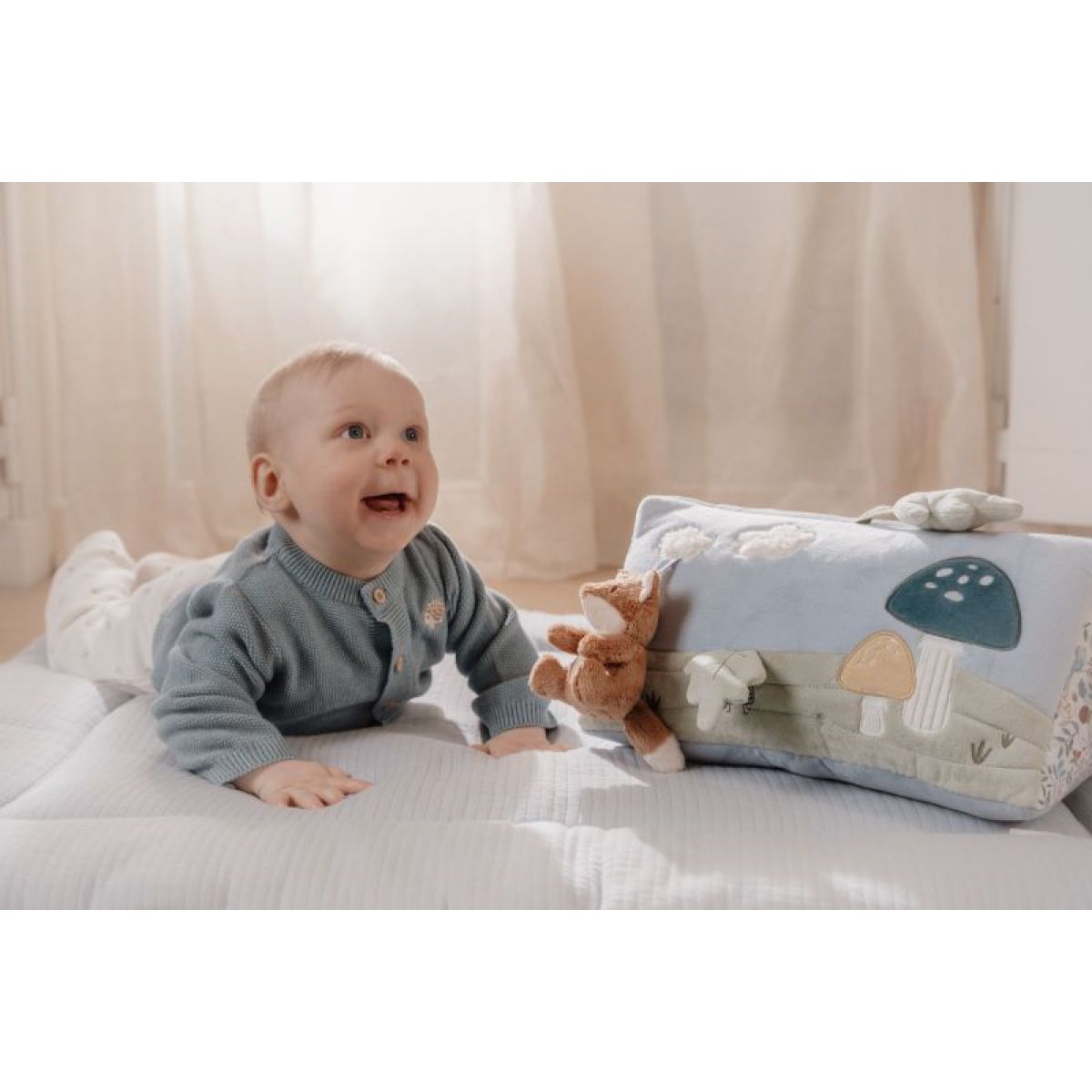 Little Dutch Polštářek pro hru na bříšku Forest Friends