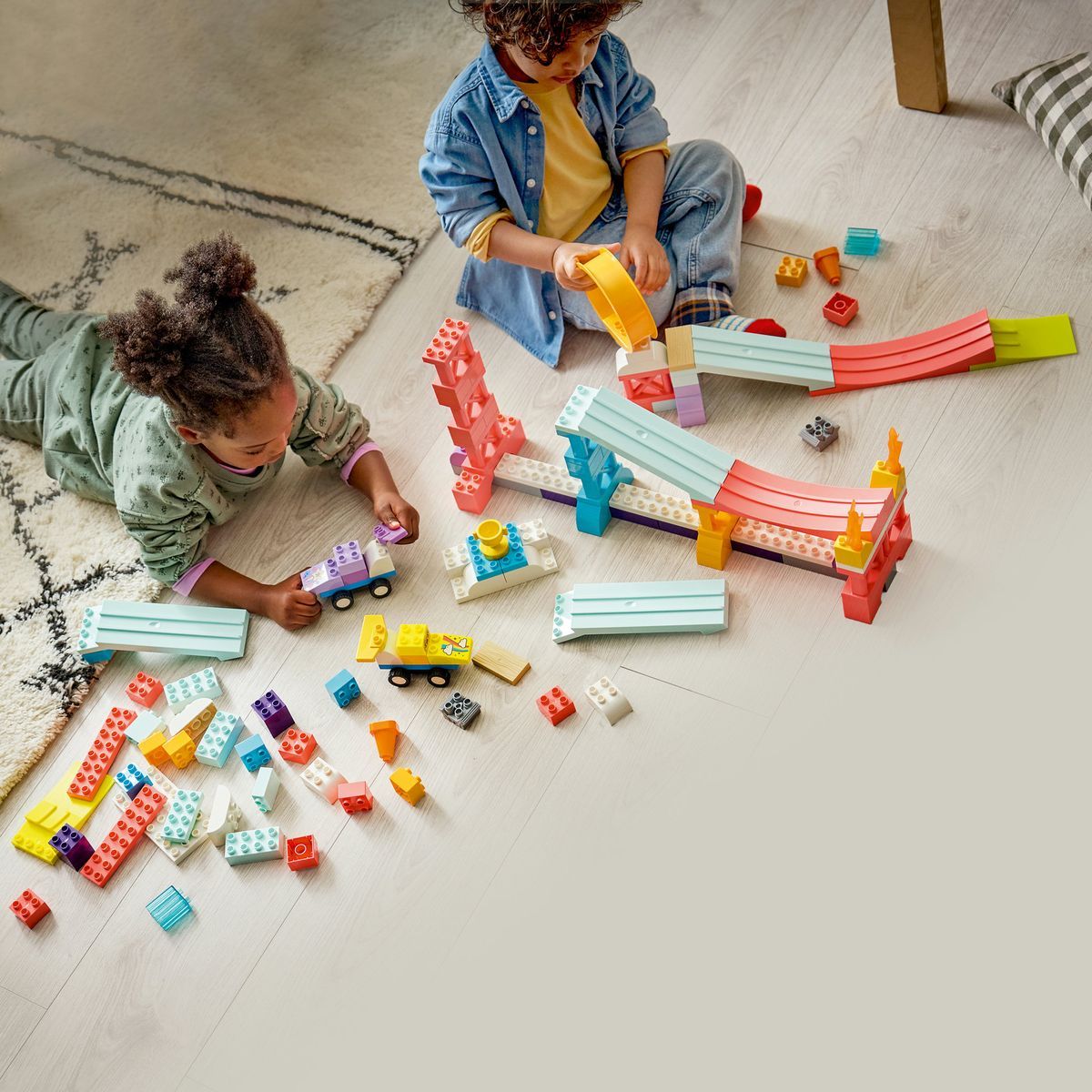 LEGO® DUPLO® 10478 Kreativní rampy s autíčky 3 v 1