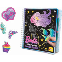 Liscianigiochi Barbie Sketch Book Mer-Mazing Scratch Reveal