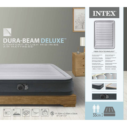 Intex 67770ND Nafukovací postel Dura-Beam Queen Comfort 152 x 191 x 33 cm