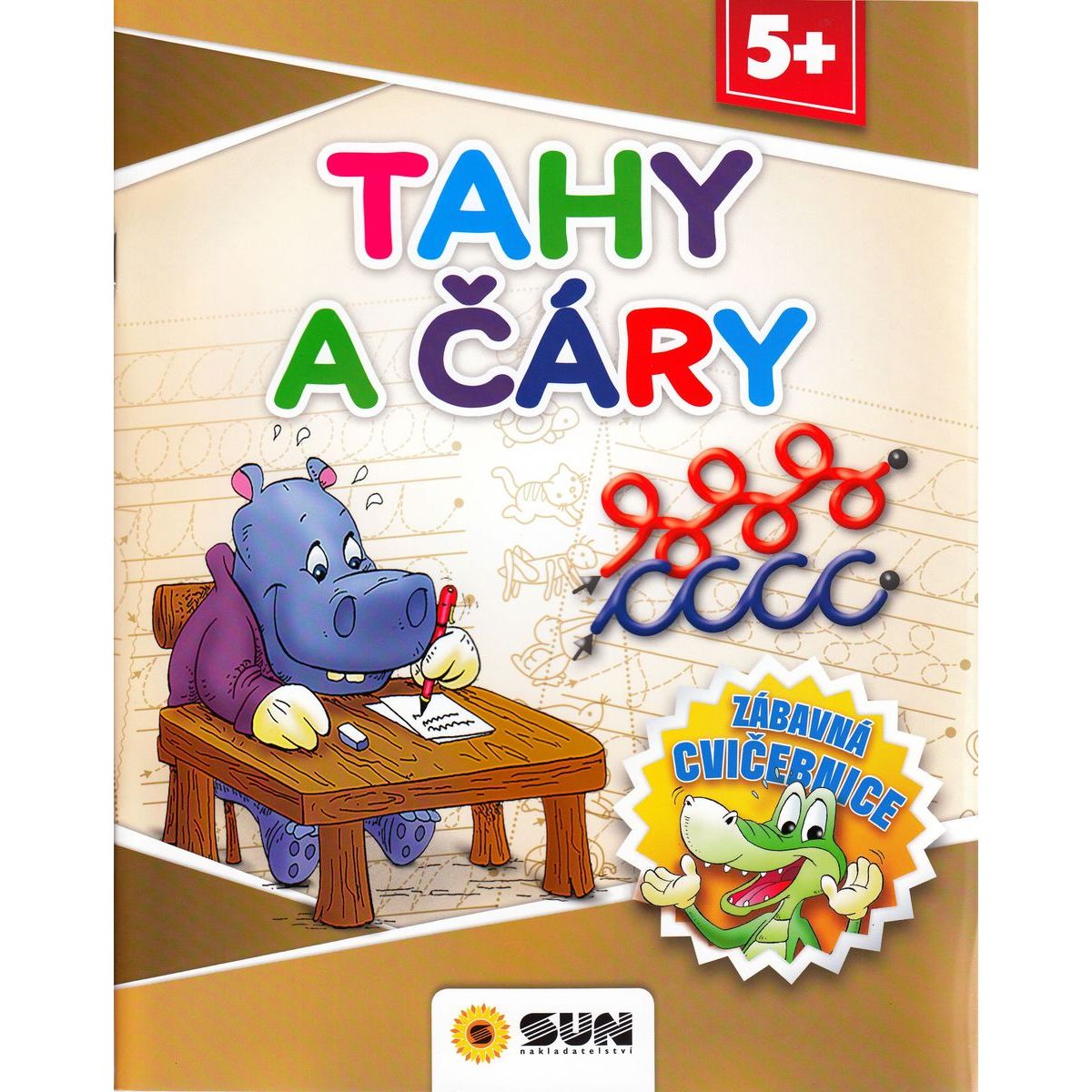 SUN Zábavná cvičenbnice - Tahy a čáry