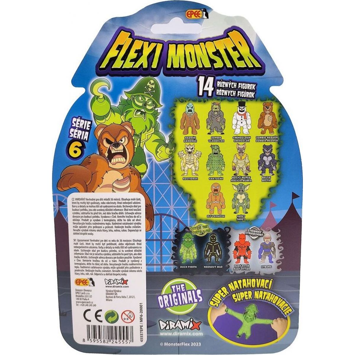 Flexi Monster Série 6 Rudý Rytíř