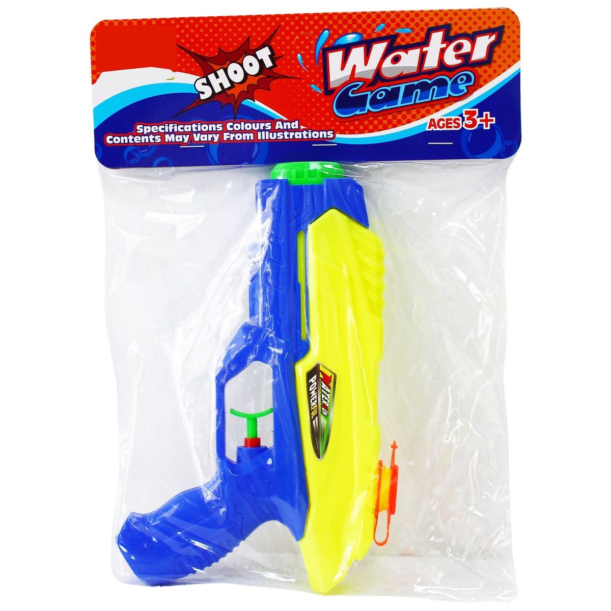 Sparkys Vodní pistole 21 cm žlutá-modrá