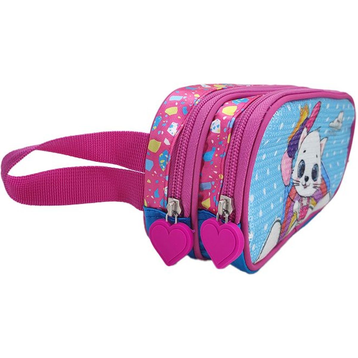 Penál Kočička a balónky 23 cm
