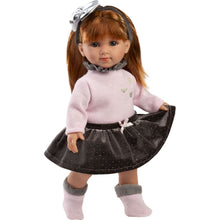 Llorens 53551 Nicole realistická panenka s měkkým látkovým tělem 35 cm