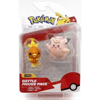 Jazwares Pokémon figurky Torchic + Clefairy - Poškozený obal