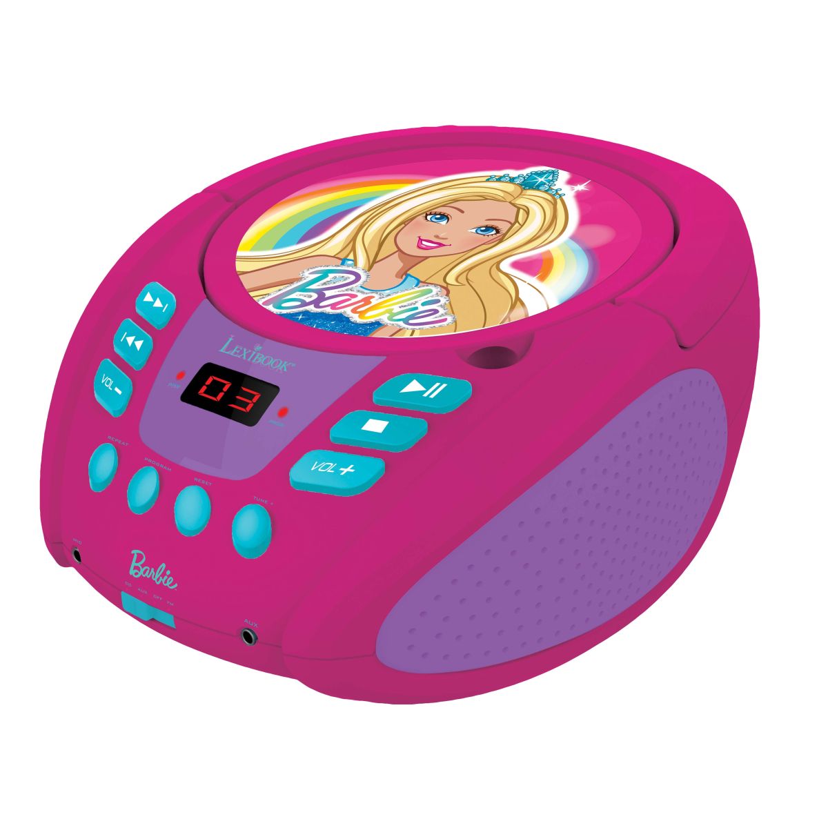 Lexibook CD přehrávač Barbie