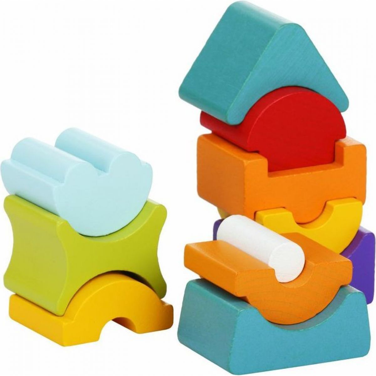 CUBIKA 12862 Balanční věž IX dřevěná skládačka