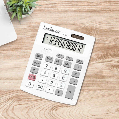 Lexibook 12místná kapesní kalkulačka solární s baterií