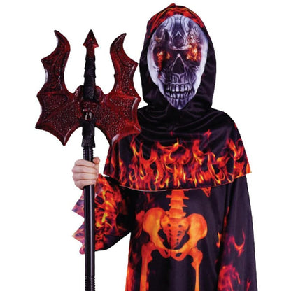 Kostým Ďábel s kapucí klučičí 110-120 cm