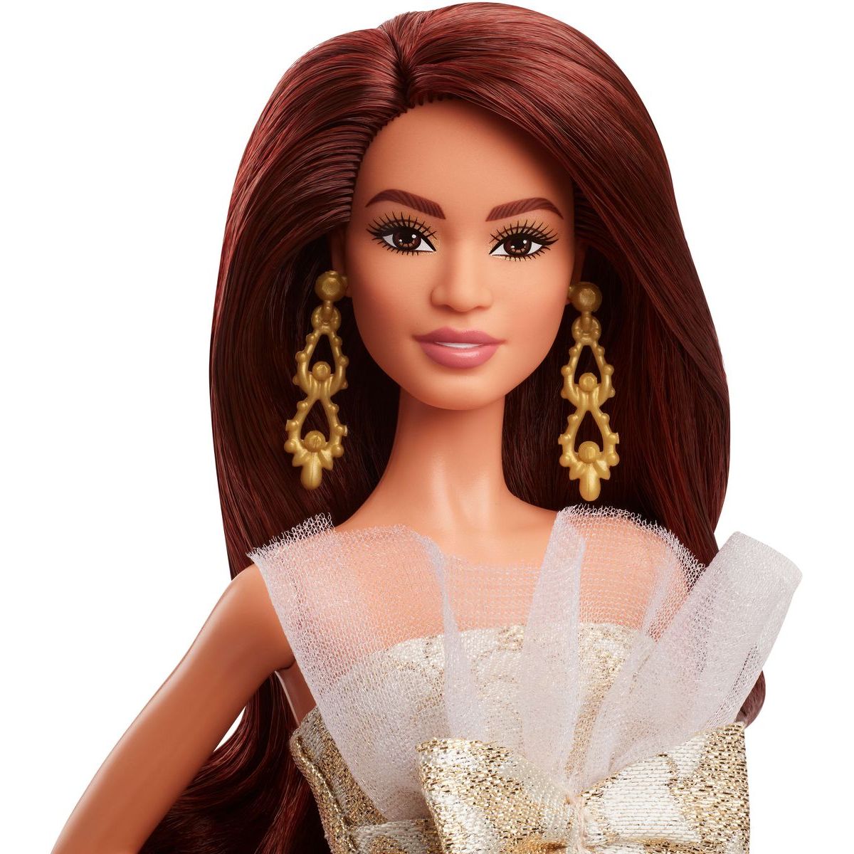 Barbie Vánoční panenka rusovláska 2025