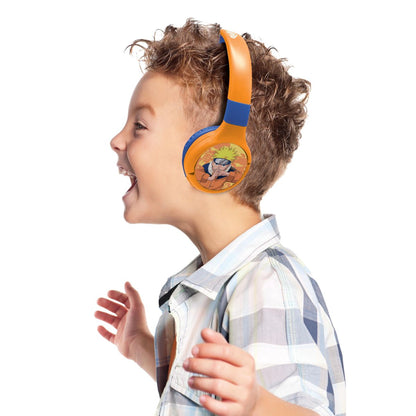 Lexibook 2v1 bluetooth skládací sluchátka Naruto s limitem hlasitosti