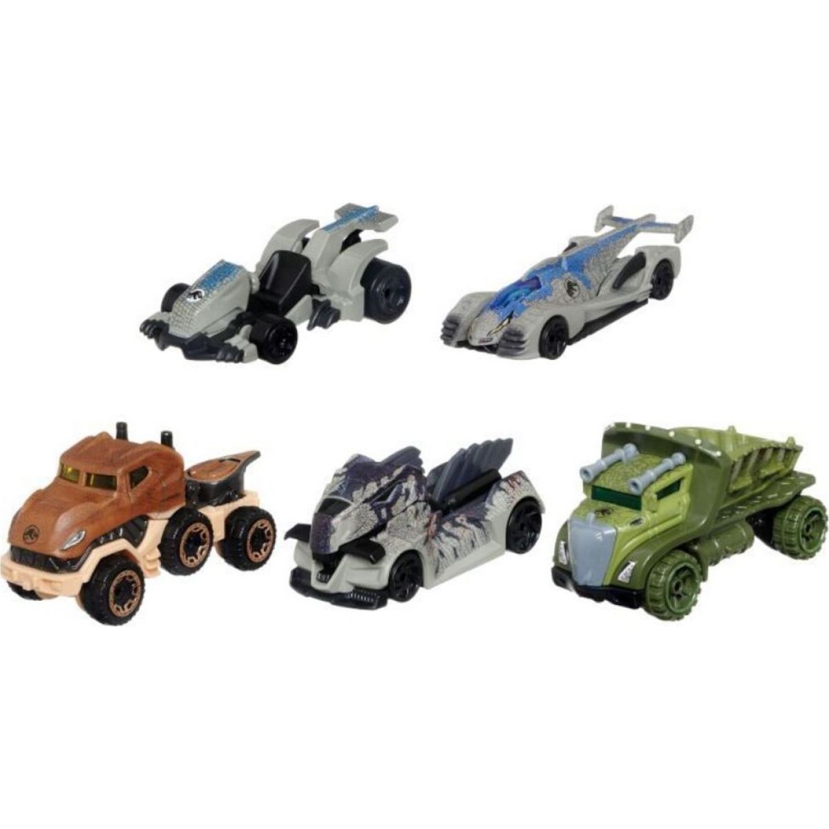 Hot Wheels 5 ks Jurský svět auto