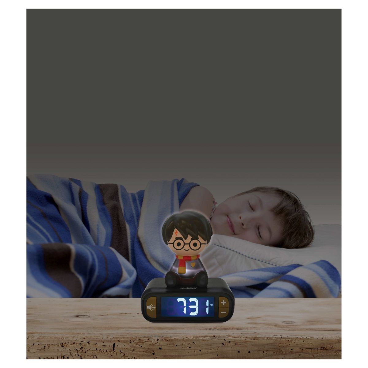 Lexibook Budík Harry Potter se svítící figurkou