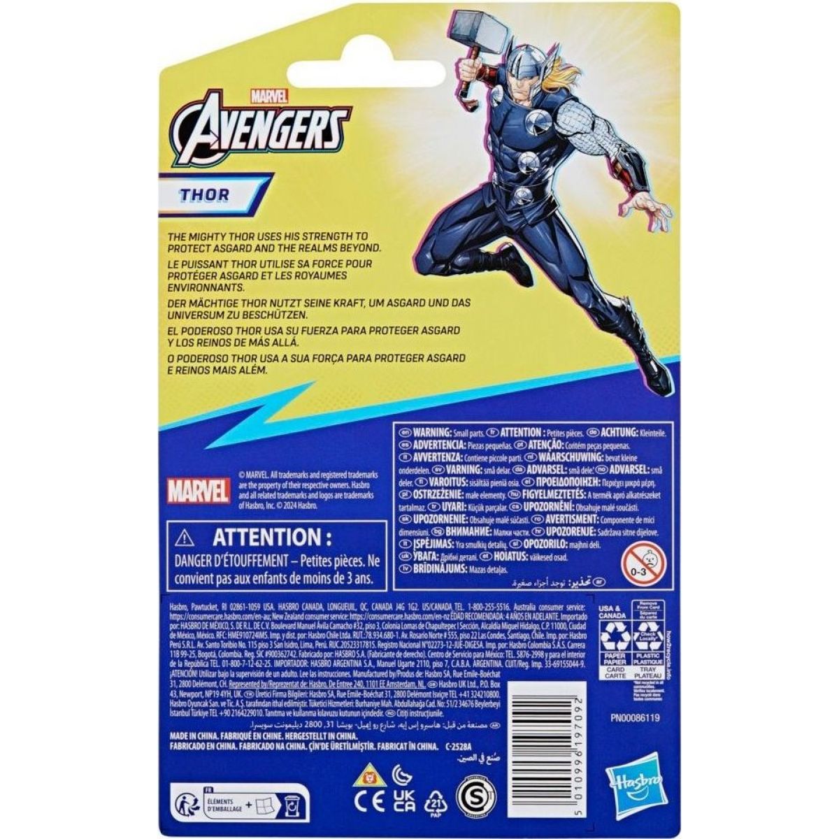 Hasbro Avengers Thor figurka s příslušenstvím 10 cm