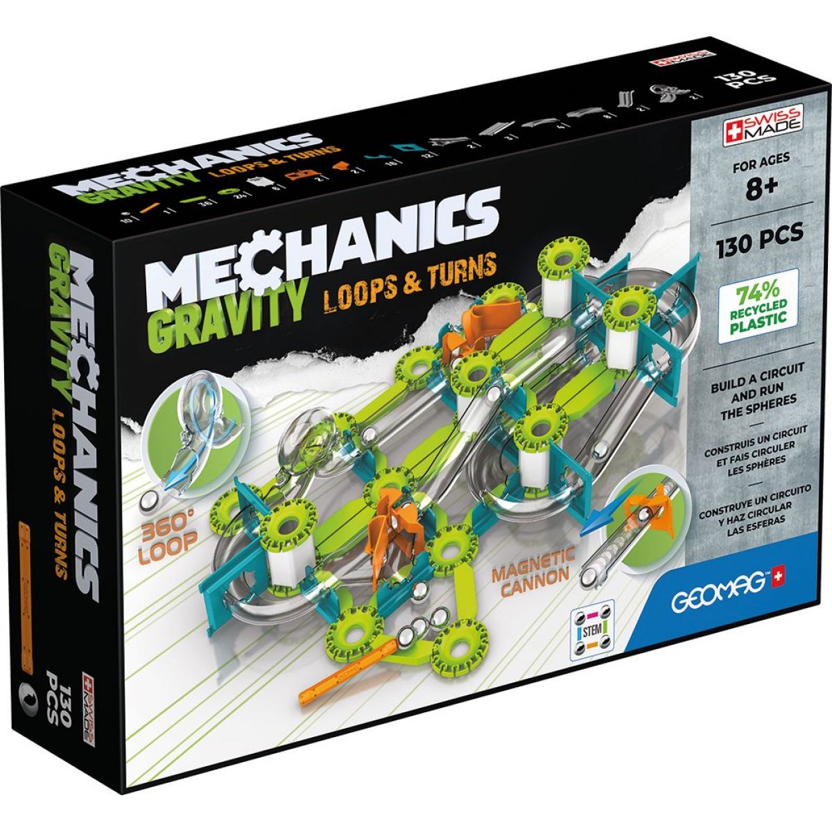 Geomag Mechanics Gravity 130 dílků