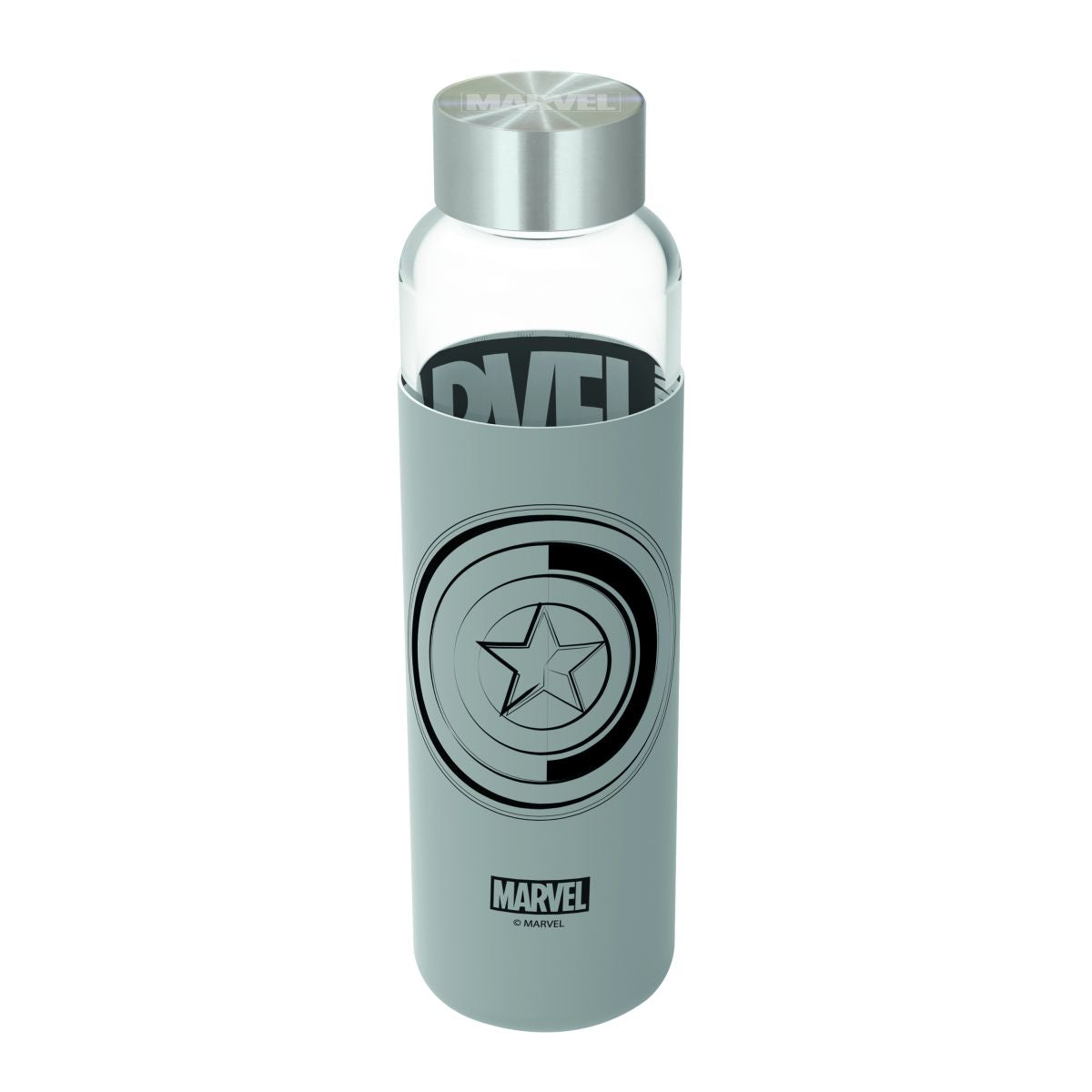 Stor S.L. Skleněná láhev s návlekem 585 ml, Marvel