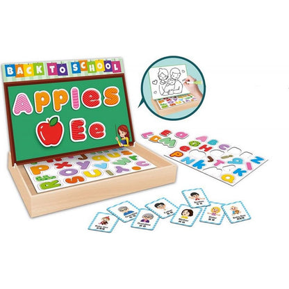 Puzzle magnetické abeceda 28 cm